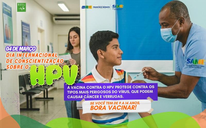 O HPV tem prevenção! Vacine-se!