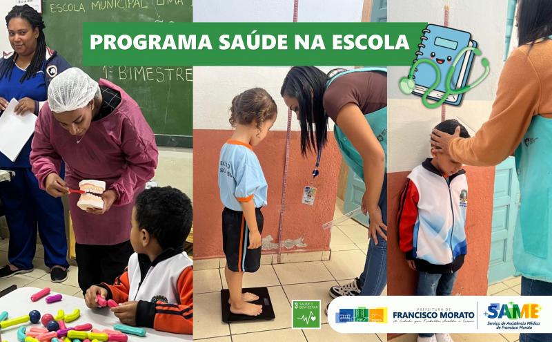 Programa Saúde na Escola. Temos!