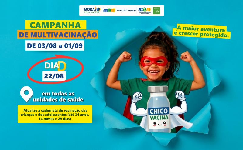 Começa a Campanha de Multivacinação