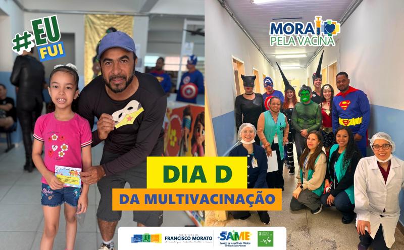 Saúde em dia começa com a vacinação